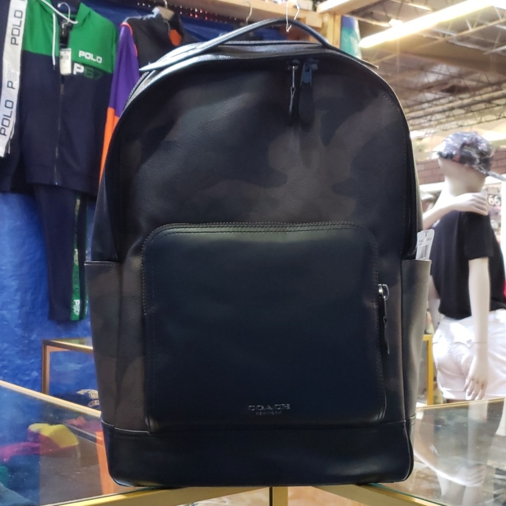 Coach Dark Camo Bookbag